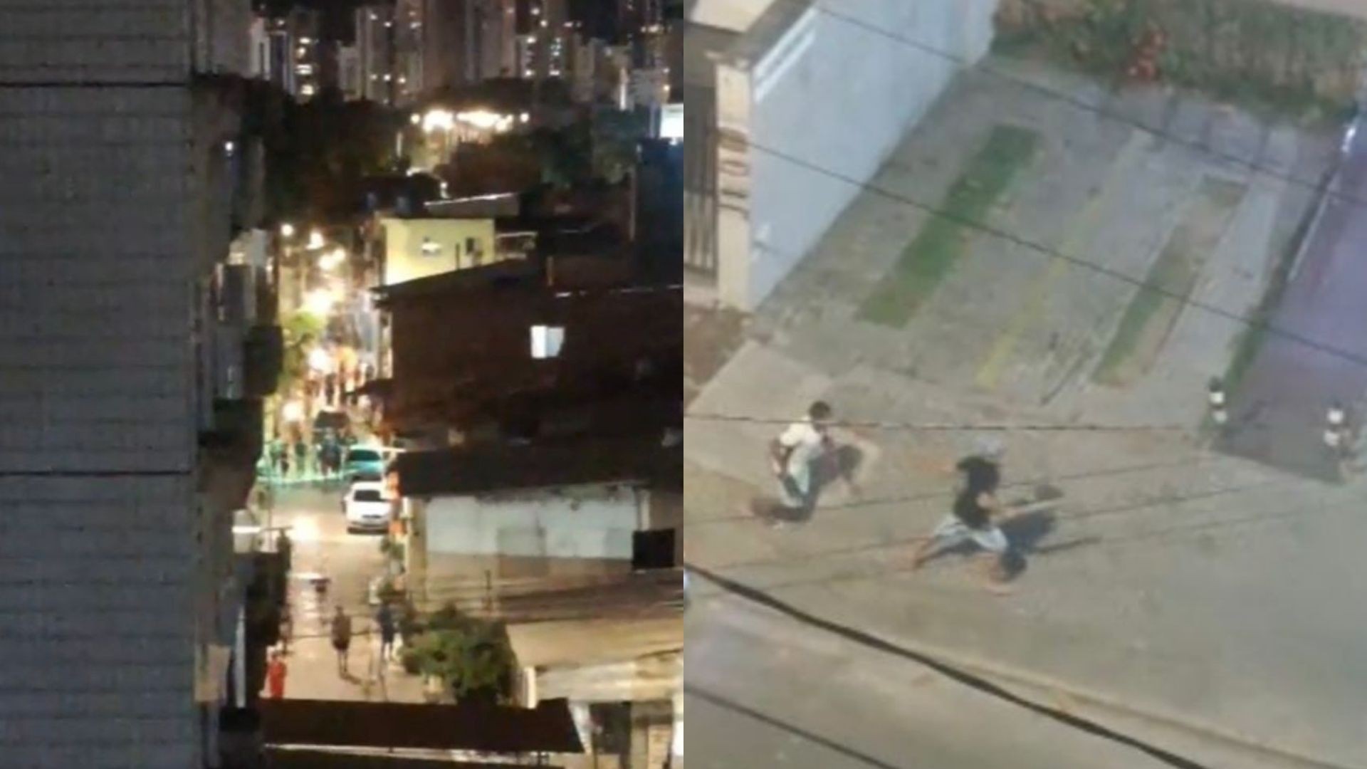 Homem é perseguido e assassinado a tiros após esfaquear mulher em Boa Viagem; VÍDEO