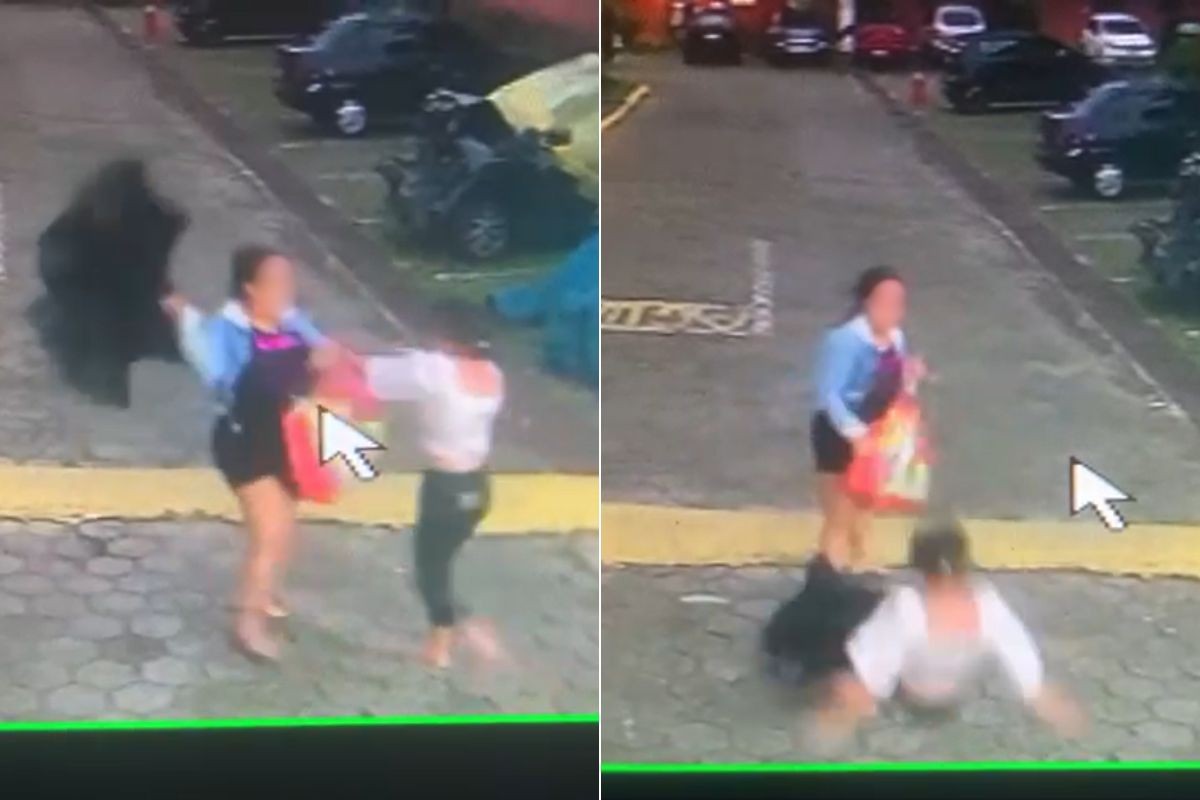 Mulher é agredida pela filha com guarda-chuva no Dia das Mães: 'Covardia'; VÍDEO