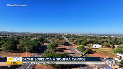 Veja o fluxo do trânsito em Palmas