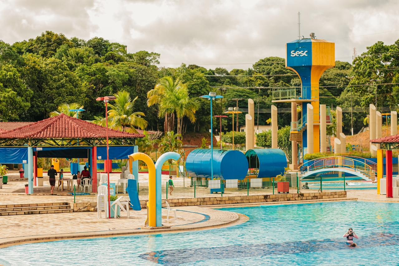 Parque Aquático do Sesc reabre com funcionamento aos domingos e feriados em Manaus