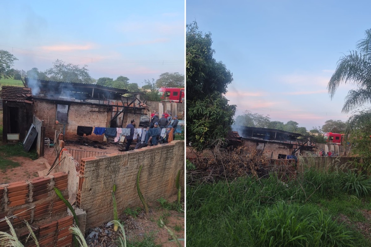 Corpo é encontrado carbonizado após combate a incêndio em residência em Dracena