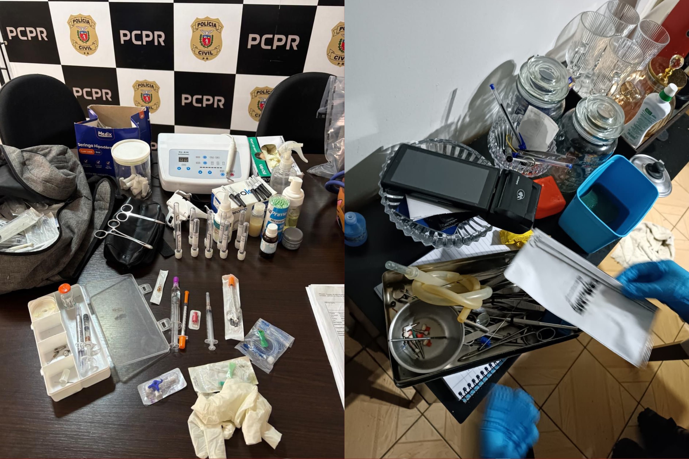 Estudante de biomedicina investigado por morte de mulher em procedimento estético é preso após voltar a fazer atendimentos em Curitiba