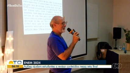 Na reta final para o Enem, aulões ajudam a revisar o conteúdo antes das provas