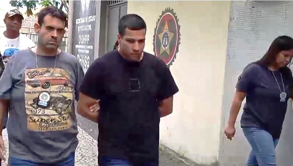 Hugo Moura Costa foi preso no Colubandê, em São Gonçalo — Foto: Divulgação