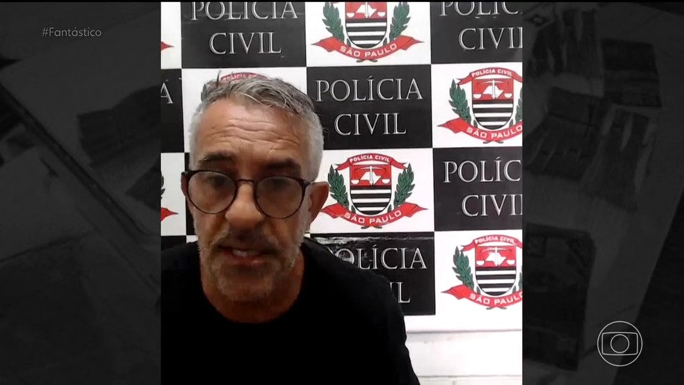 Marcelo Marques de Souza, um dos presos no caso que investiga morte de Vinicius Gritzbach — Foto: Reprodução/Fantástico