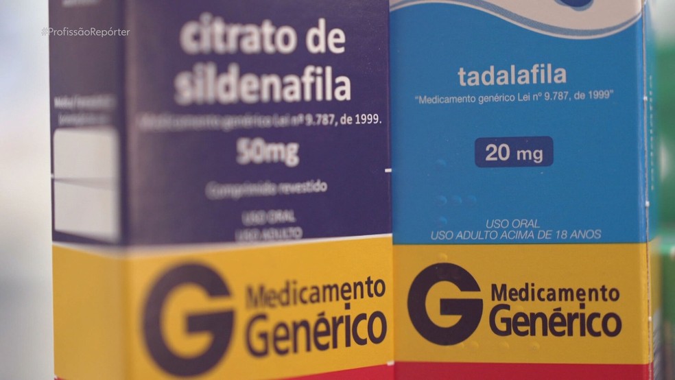 Tadalafila é um dos remédios mais vendidos do Brasil — Foto: Reprodução/TV Globo