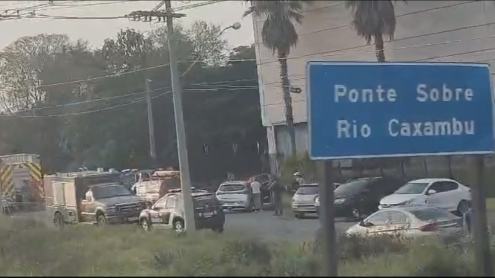 Carro com corpo de mulher dentro é encontrado submerso em rio em Jundiaí (SP) — Foto: Arquivo pessoal