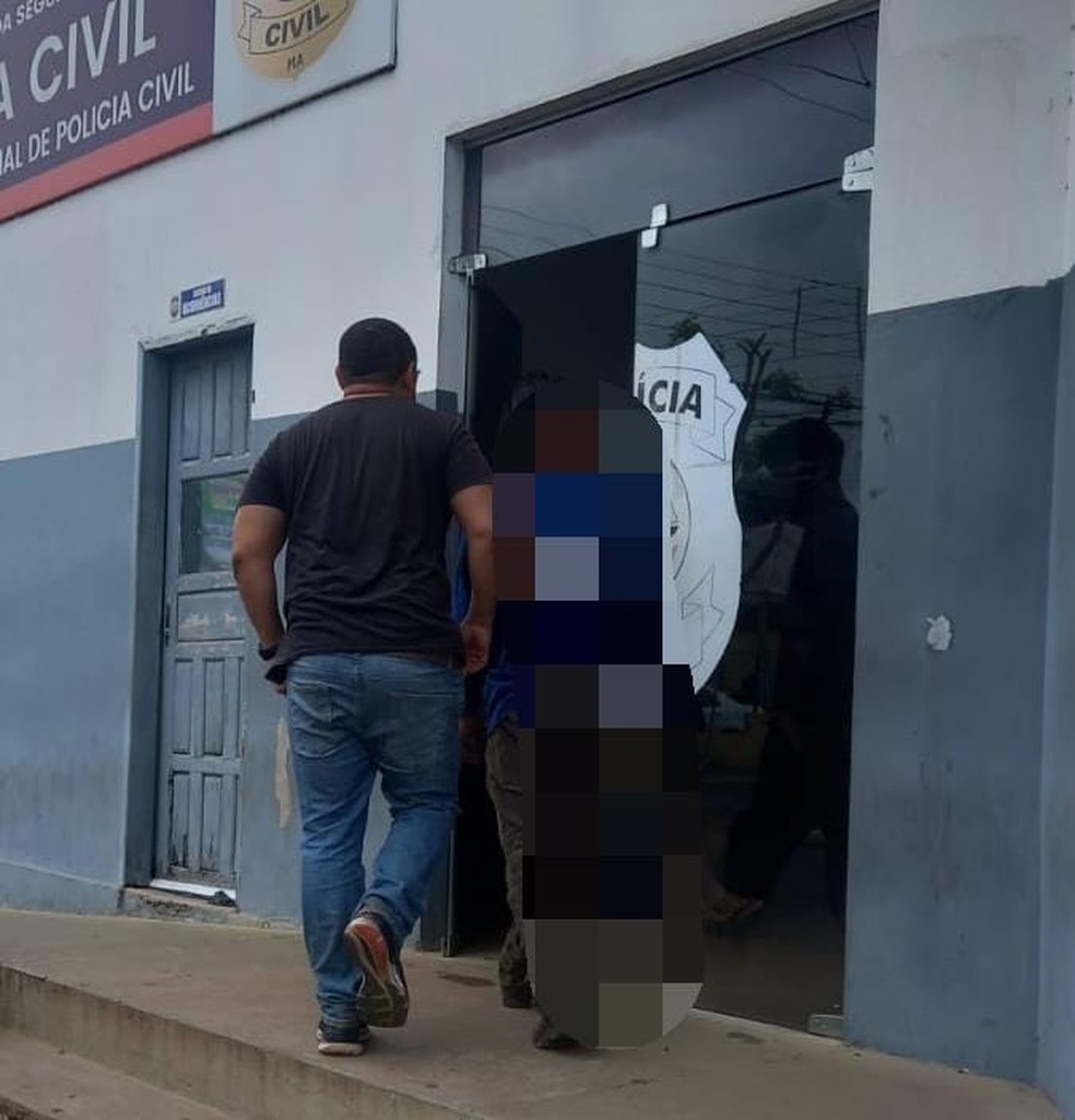 Homem é preso após ameaçar de morte a ex-companheira grávida de gêmeos em Impertriz, no MA — Foto: Divulgação/Polícia Civil do Maranhão