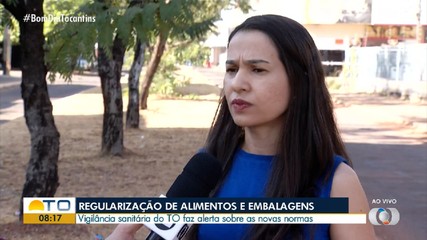 Vigilância sanitária alerta sobre novas normas para alimentos e embalagens no Tocantins