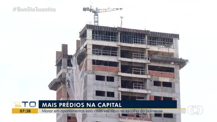 Apartamentos se tornam cada vez mais a principal opção dos Palmenses