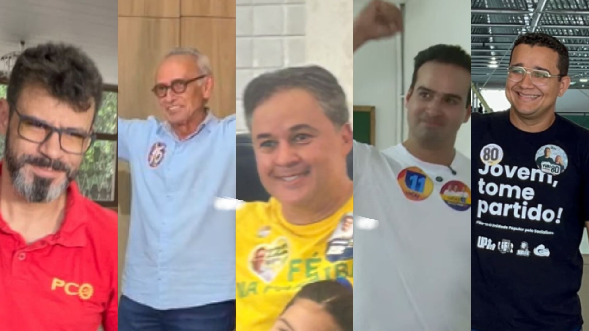 Candidatos ao governo da PB votam neste domingo