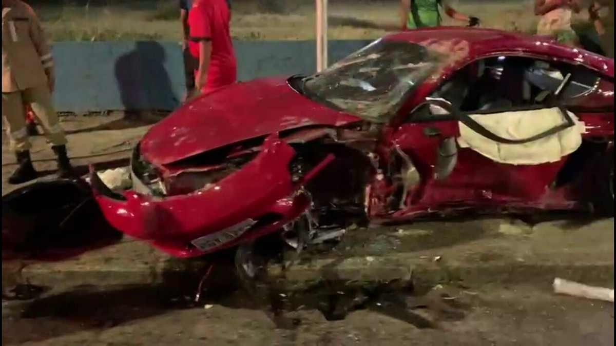 Vídeo mostra carro capotando dez vezes em acidente na Copa Porsche -  Velocidade - Fera