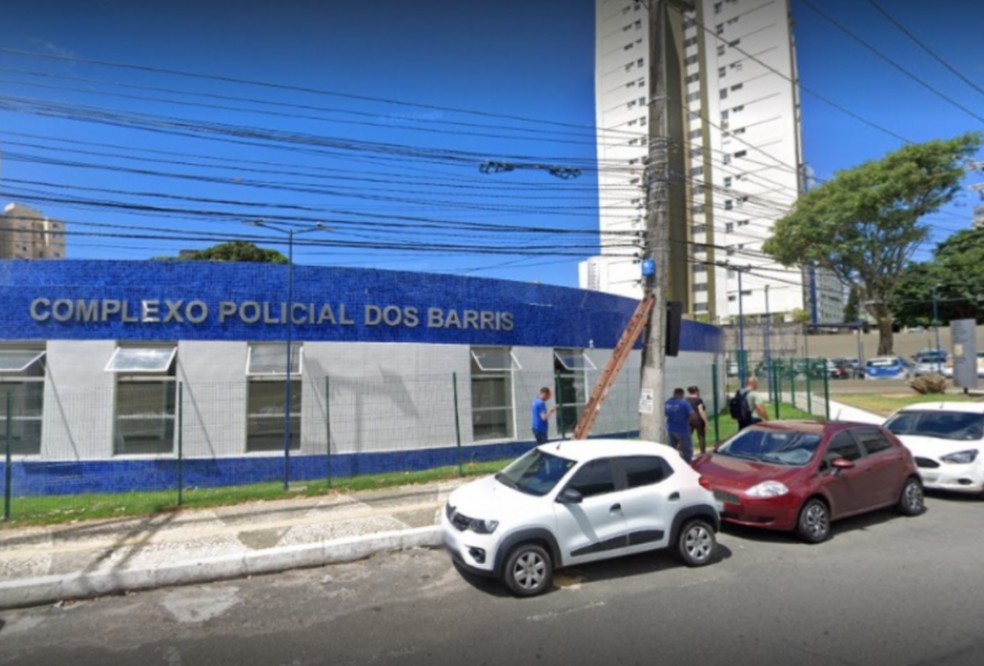 Complexo Policial dos Barris, em Salvador — Foto: Reprodução/Redes Sociais