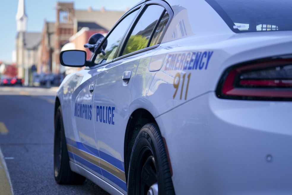 ARQUIVO: Foto mostra carro da polícia de Memphis, no Tennessee — Foto: George Walker IV/AP