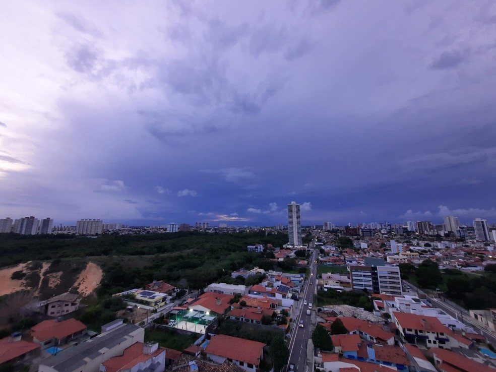 Tempo em Natal — Foto: Norton Rafael/Inter TV Cabugi/ARQUIVO