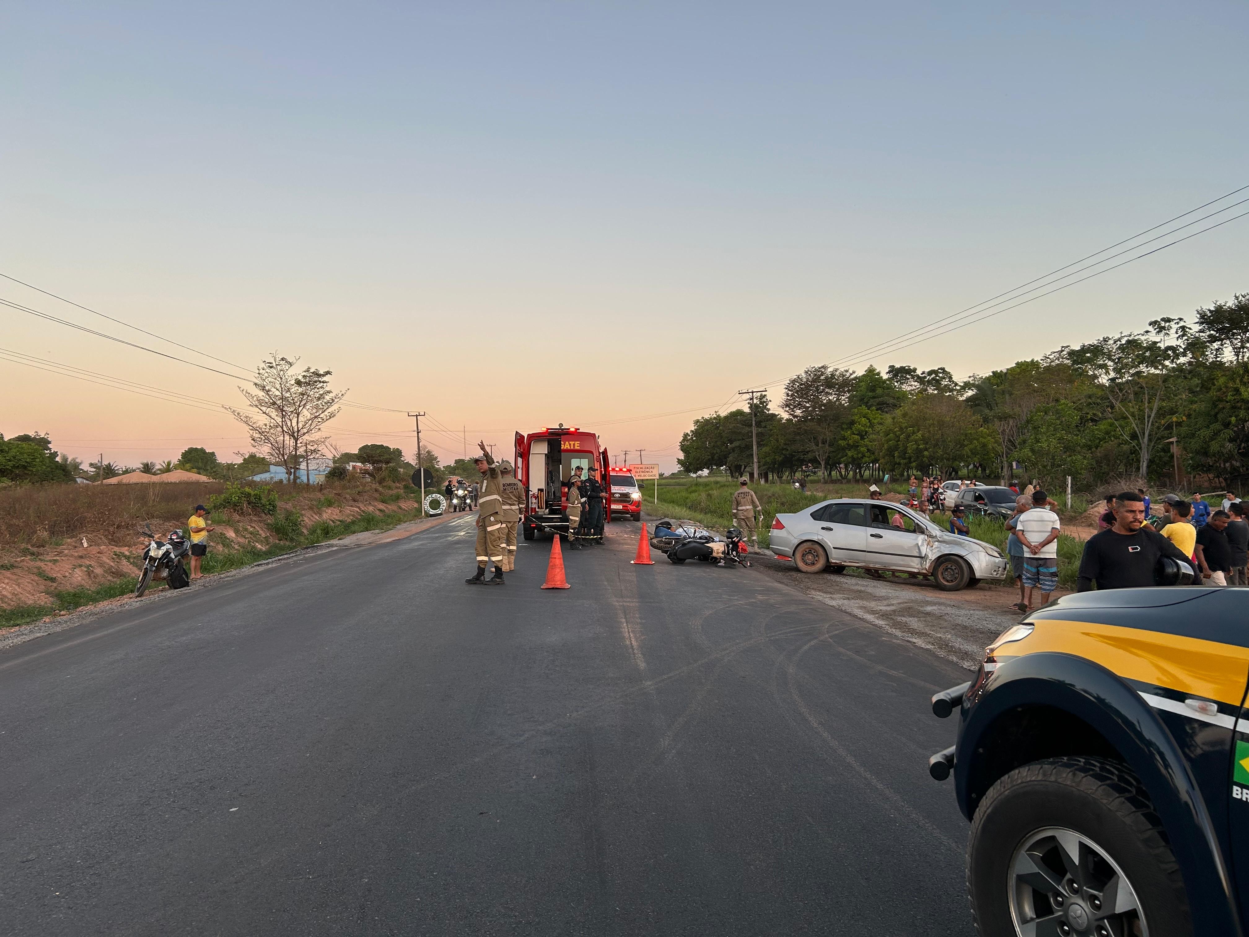 Motociclista morre após colidir com carro na rodovia Transamazônica, no PA