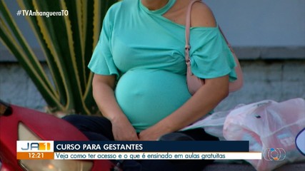 Curso para gestantes será ofertado gratuitamente em Palmas; veja como participar