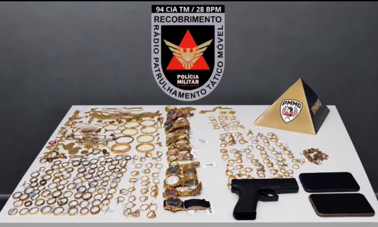 Criminosos arrombam joalheria e furtam produtos avaliados em cerca de R$ 160 mil em Unaí; VÍDEO