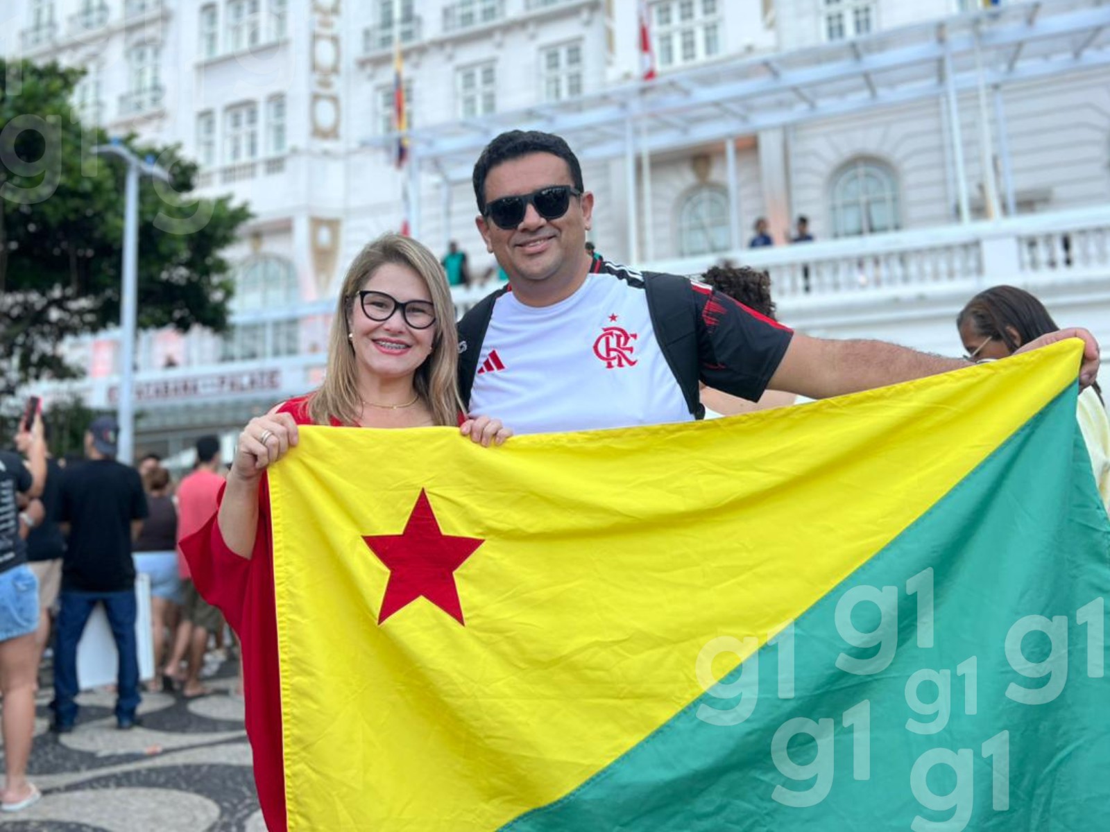 Casal do AC escolhe show de Shakira no RJ para celebrar 20 anos de união: ‘Animados’