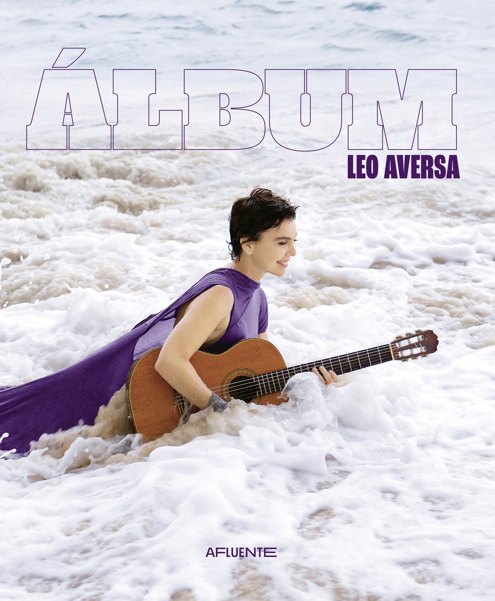Capa de Álbum’, livro de Leo Aversa — Foto: Divulgação
