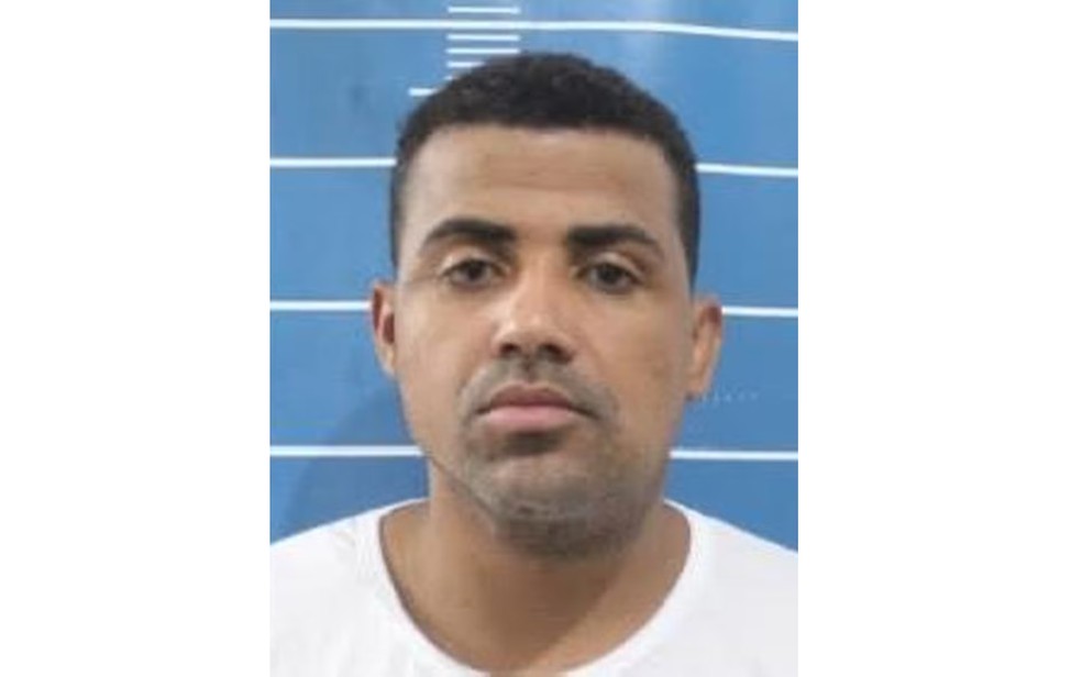Thiego Raimundo de Oliveira Santos, o TH Joias, no Sistema Penitenciário do RJ — Foto: Reprodução