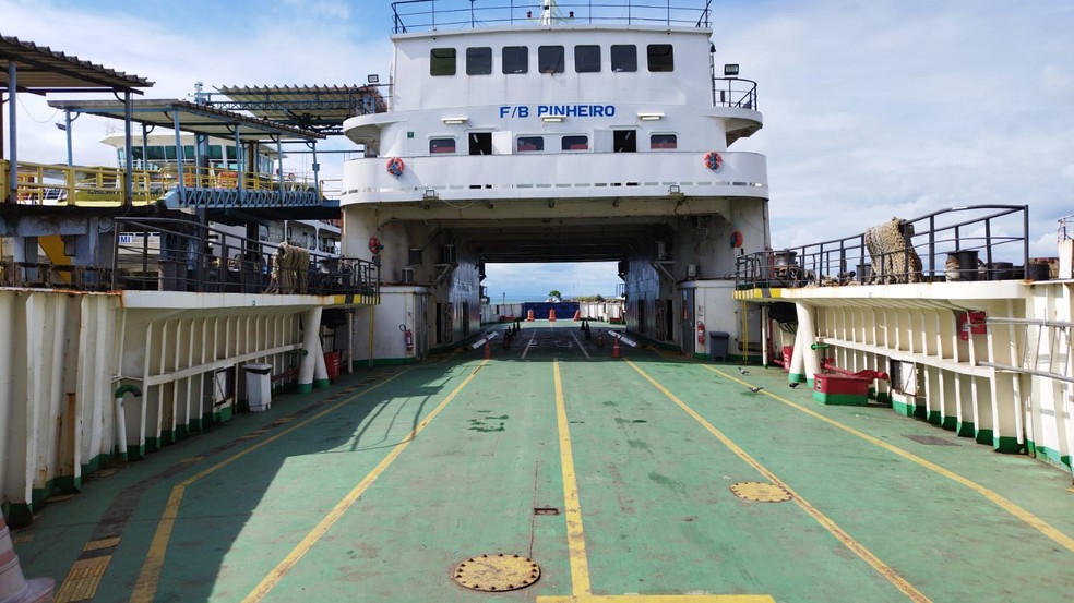 Sistema ferry-boat foi notificado  — Foto: Divulgação/Seinfra