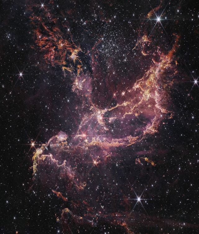 James Webb: supertelescópio captura imagens de fábrica de estrelas