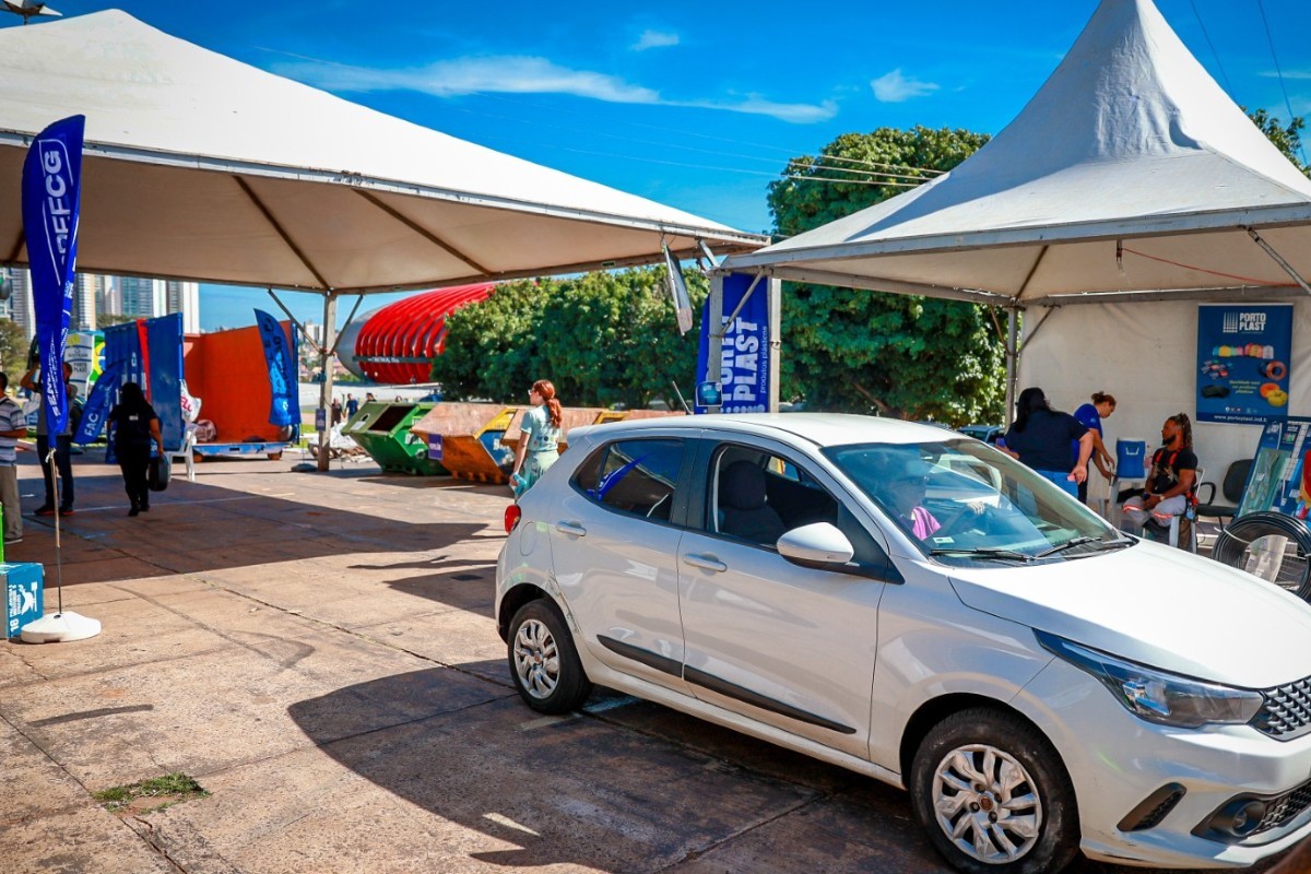 Drive-thru da Sustentabilidade começa nesta quinta para descarte de recicláveis em Campo Grande