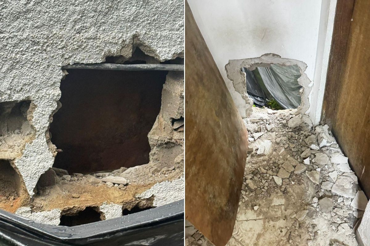 Criminosos encapuzados invadem supermercado e furtam R$ 100 mil de cofre em SP