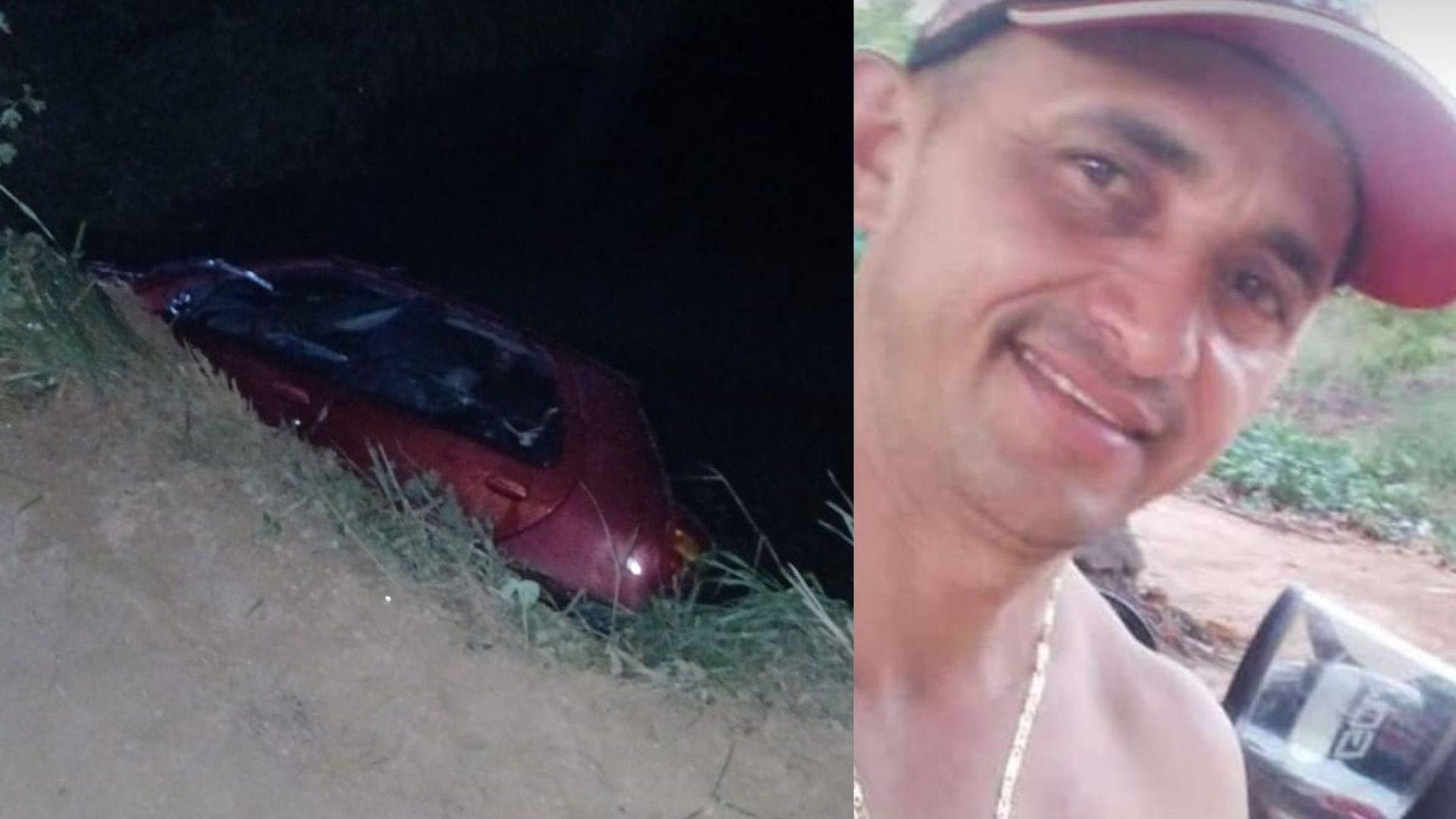 Agricultor morre afogado após perder controle de carro e cair em rio em RO