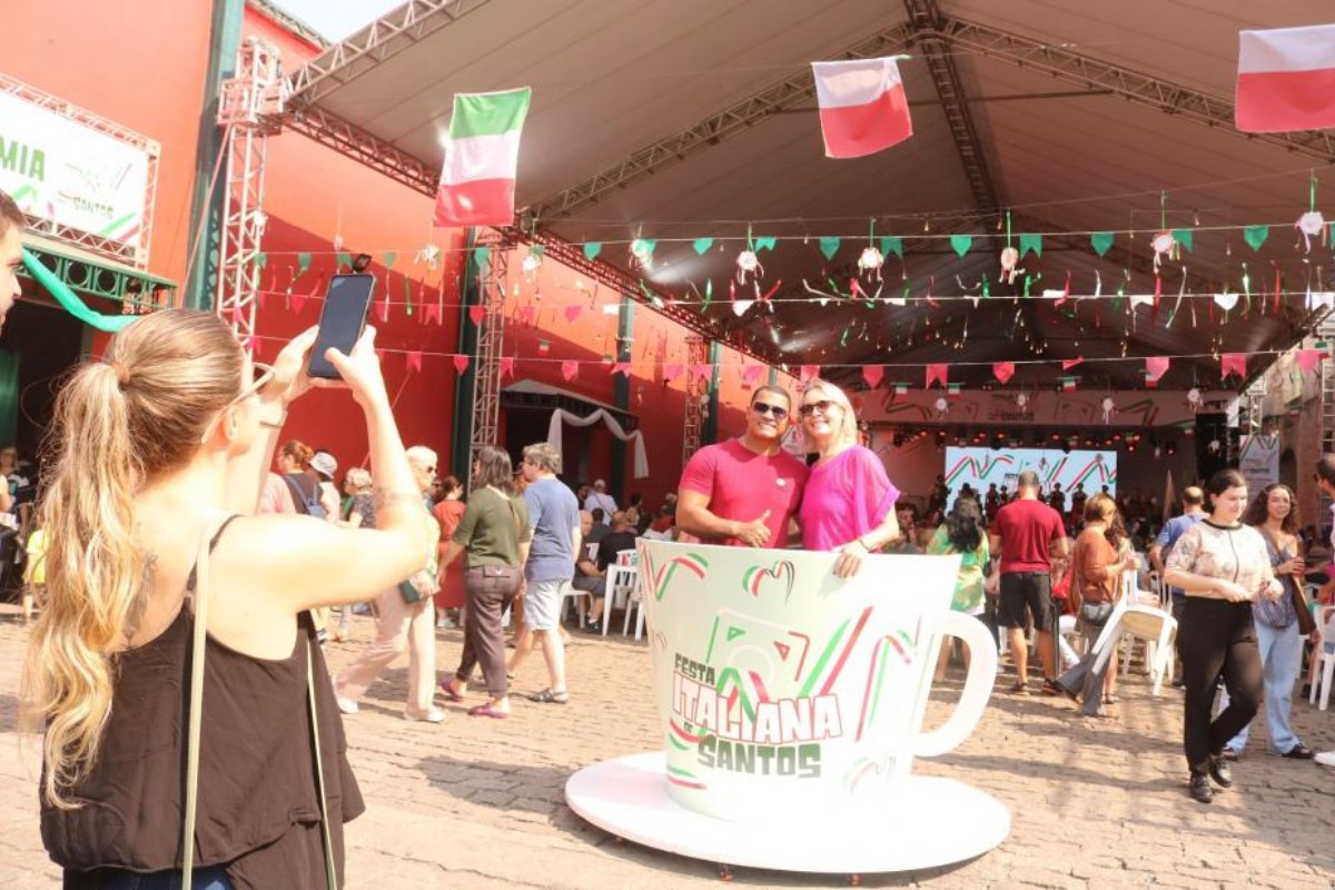 2ª Festa Italiana de Santos reúne comida típica, música ao vivo e atrações para a família; veja a programação 