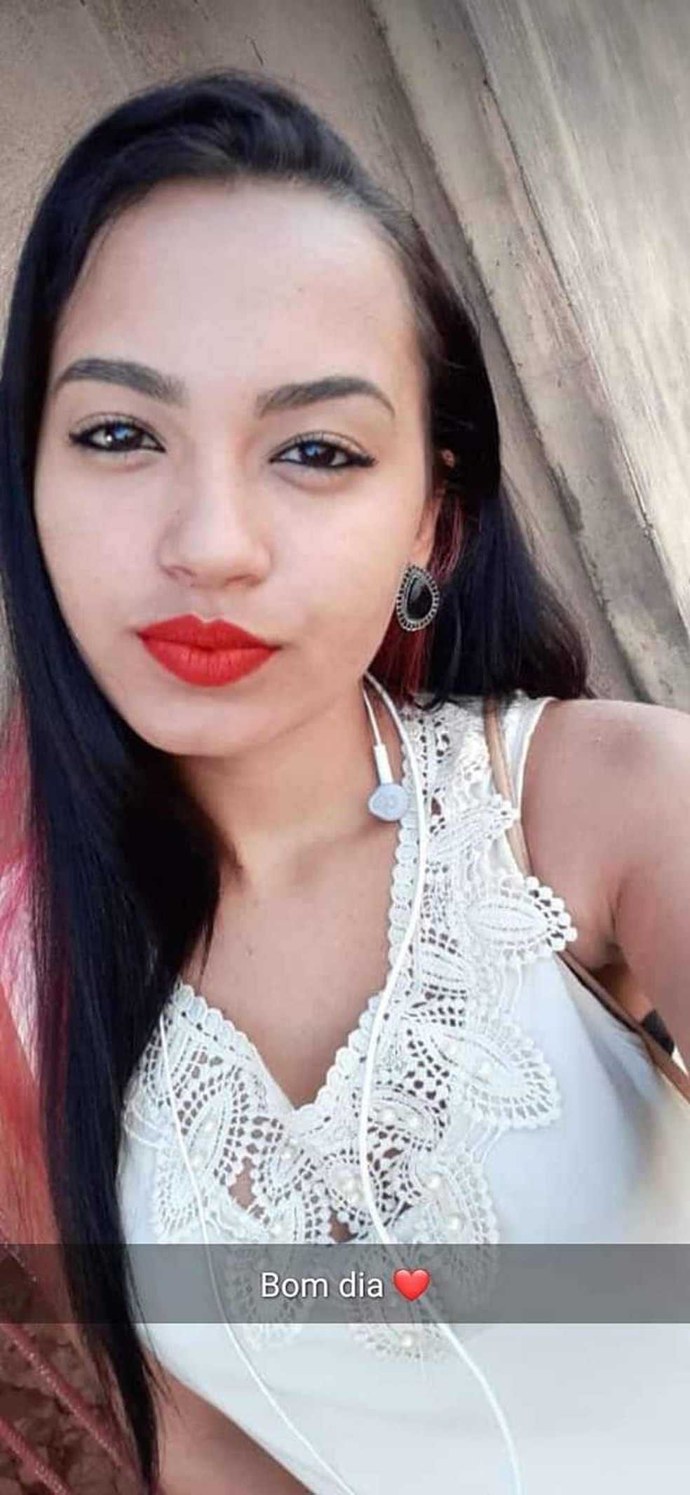 Mulher foi morta pelo marido. — Foto: Redes Sociais/Divulgação