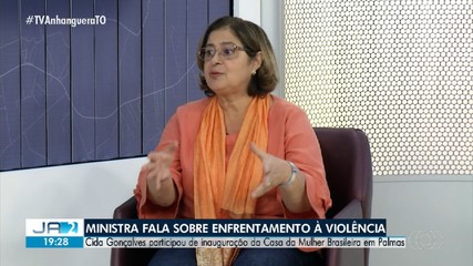 Ministra das Mulheres fala sobre o enfrentamento à violência