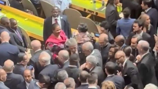 VÍDEO: Lula e Rubio se aproximam na ONU, mas não se cumprimentam
