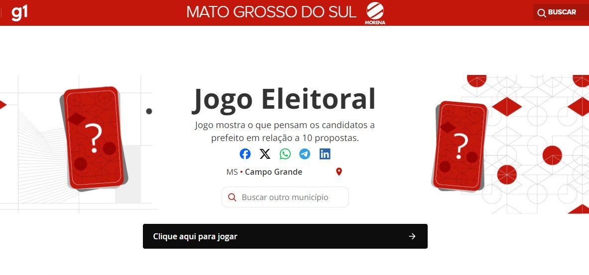 Jogo Eleitoral: ferramenta ajuda eleitor a entender o que pensam as candidatas a prefeitura no 2º turno