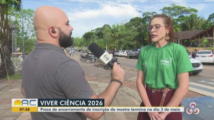 Prazo de encerramento de inscrição da Mostra Viver Ciência 2026 termina no dia 3 de maio