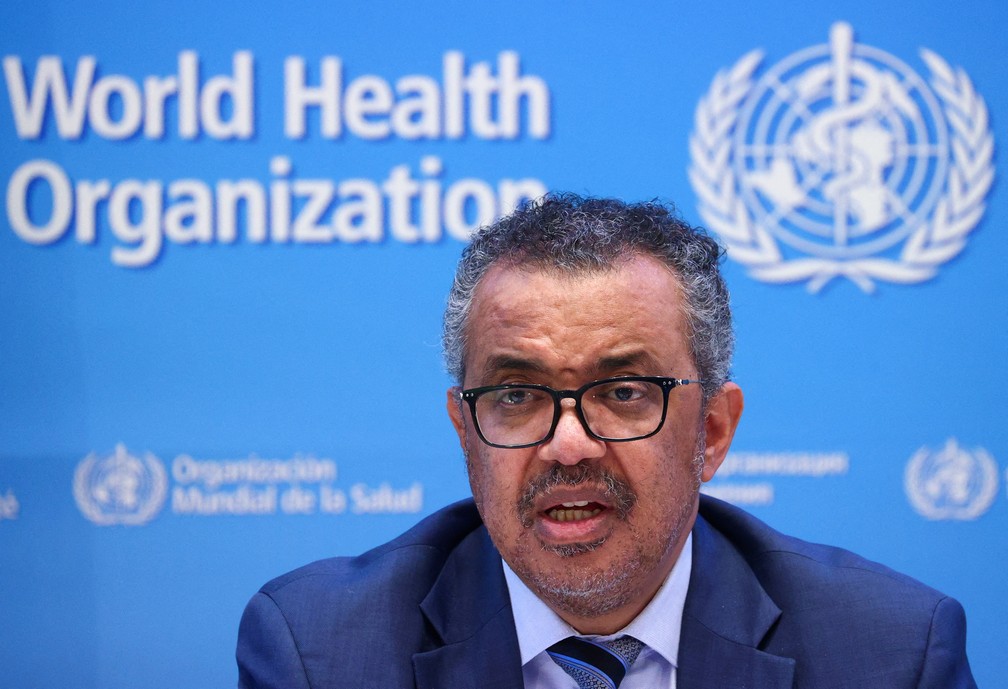 Tedros Adhanom, diretor-geral da OMS. — Foto: DENIS BALIBOUSE / REUTERS