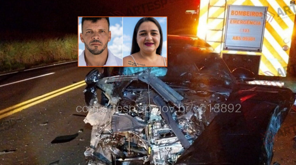 Grave acidente mata duas pessoas e deixa uma ferida em rodovia do interior de SP