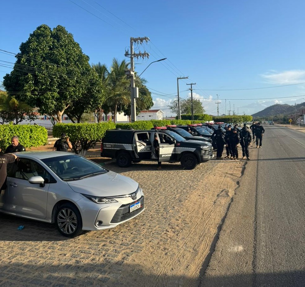 Operação Hangar Fantasma realizada na manhã desta quinta-feira (18) — Foto: Divulgação/Polícia Federal