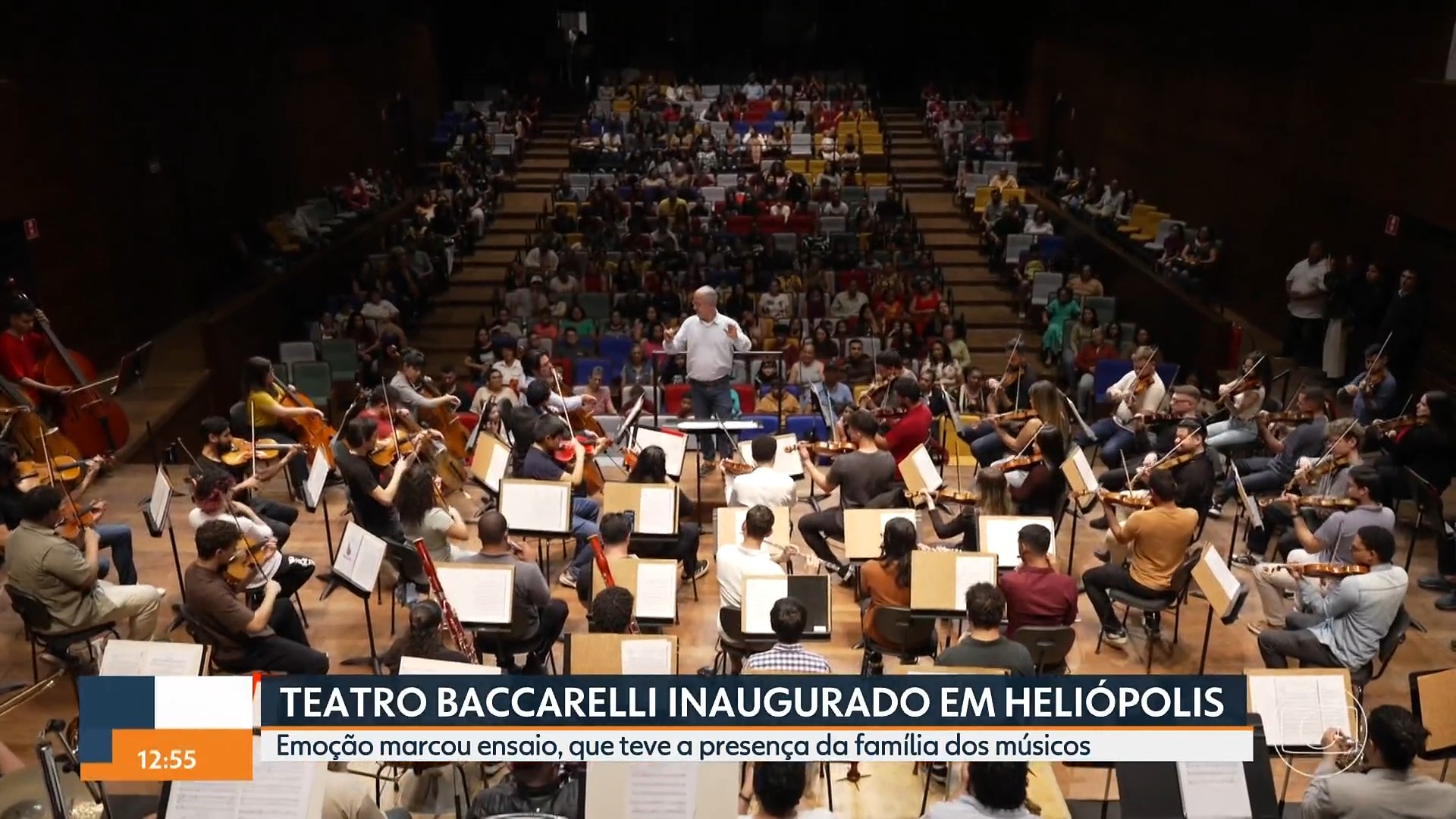 Baccarelli inaugura teatro em Heliópolis, que se torna a primeira sala de concertos dentro de uma favela no mundo
