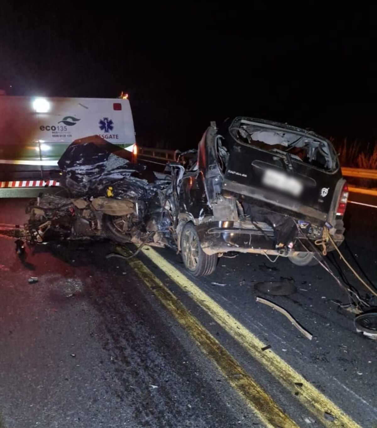 Acidente fatal na BR-135 em Buenópolis
