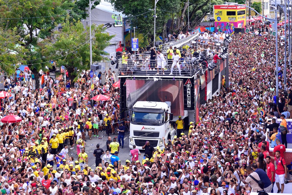 Carnaval atrai cerca de 3,5 milhões de turistas para a Bahia e injeta R$ 7 bilhões à economia, diz governo do estado — Foto: Jesus de Carvalho/Agnews
