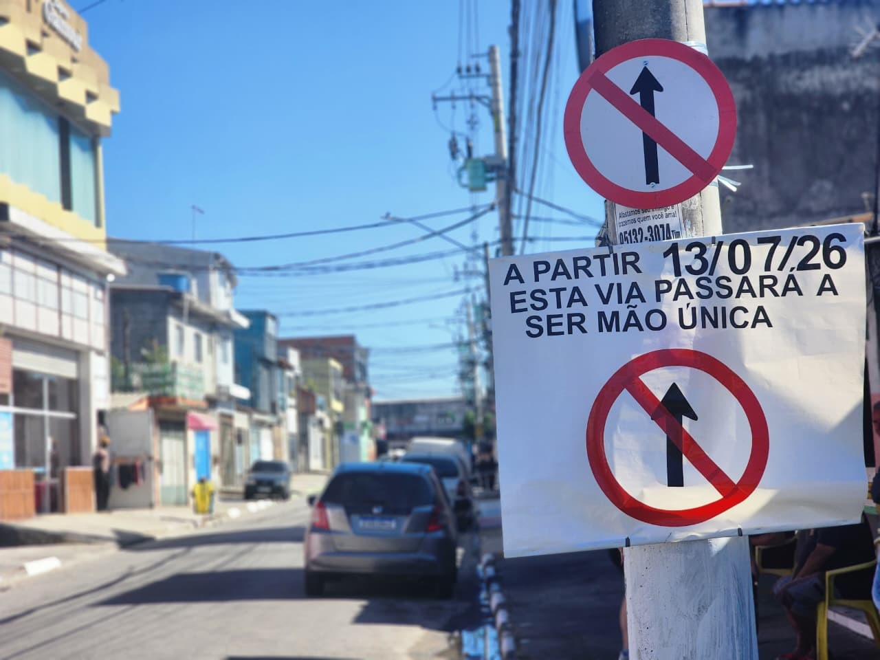 Ruas de Suzano tem sentidos alterados a partir desta segunda-feira