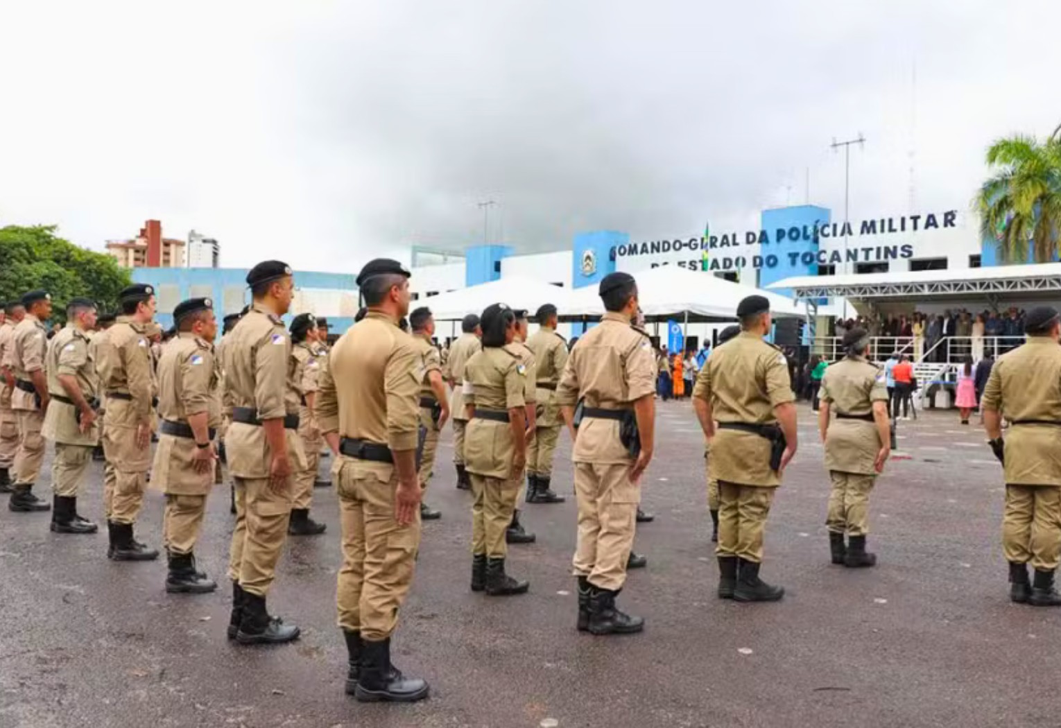 Tocantins tem o maior déficit de PMs ao comparar o efetivo existente com o número determinado em lei