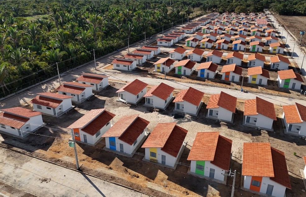 Residencial Diuza Gonçalves, empreendimento do Minha Casa, Minha Vida em Teresina — Foto: Divulgação/Caixa