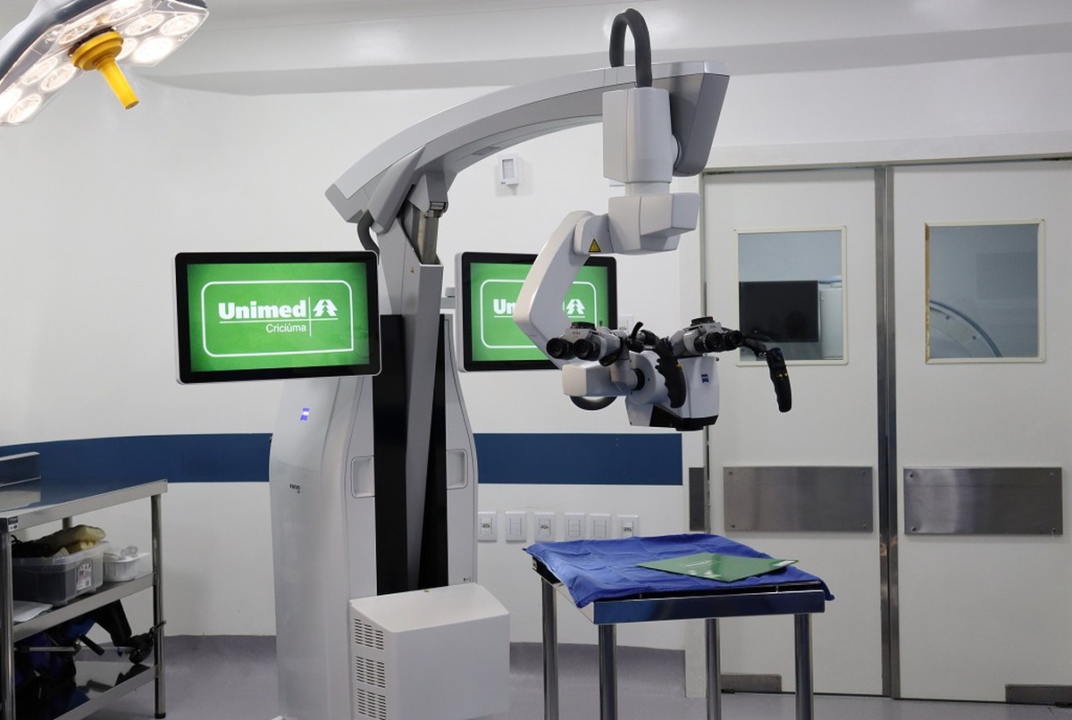 Unimed Criciúma erwirbt ein modernes Robotervisualisierungssystem vom deutschen Unternehmen ZEISS |  Sonderwerbung Unimed Criciúma