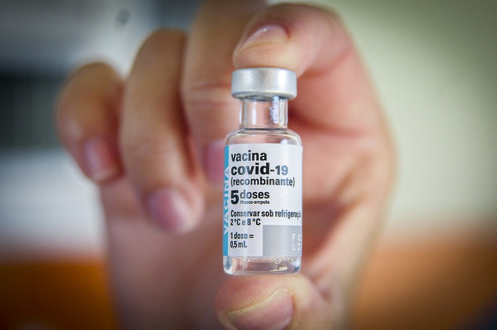 Vacina contra Covid-19 no DF — Foto: Geovanna Albuquerque/Agência Saúde DF