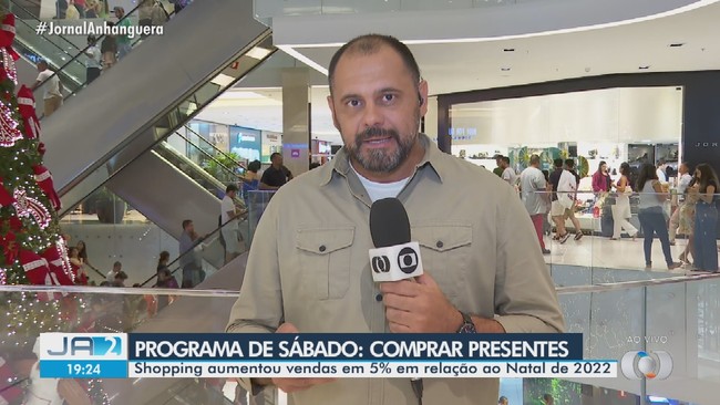 Shopping aumenta vendas em 5% em relao ao Natal de 2022