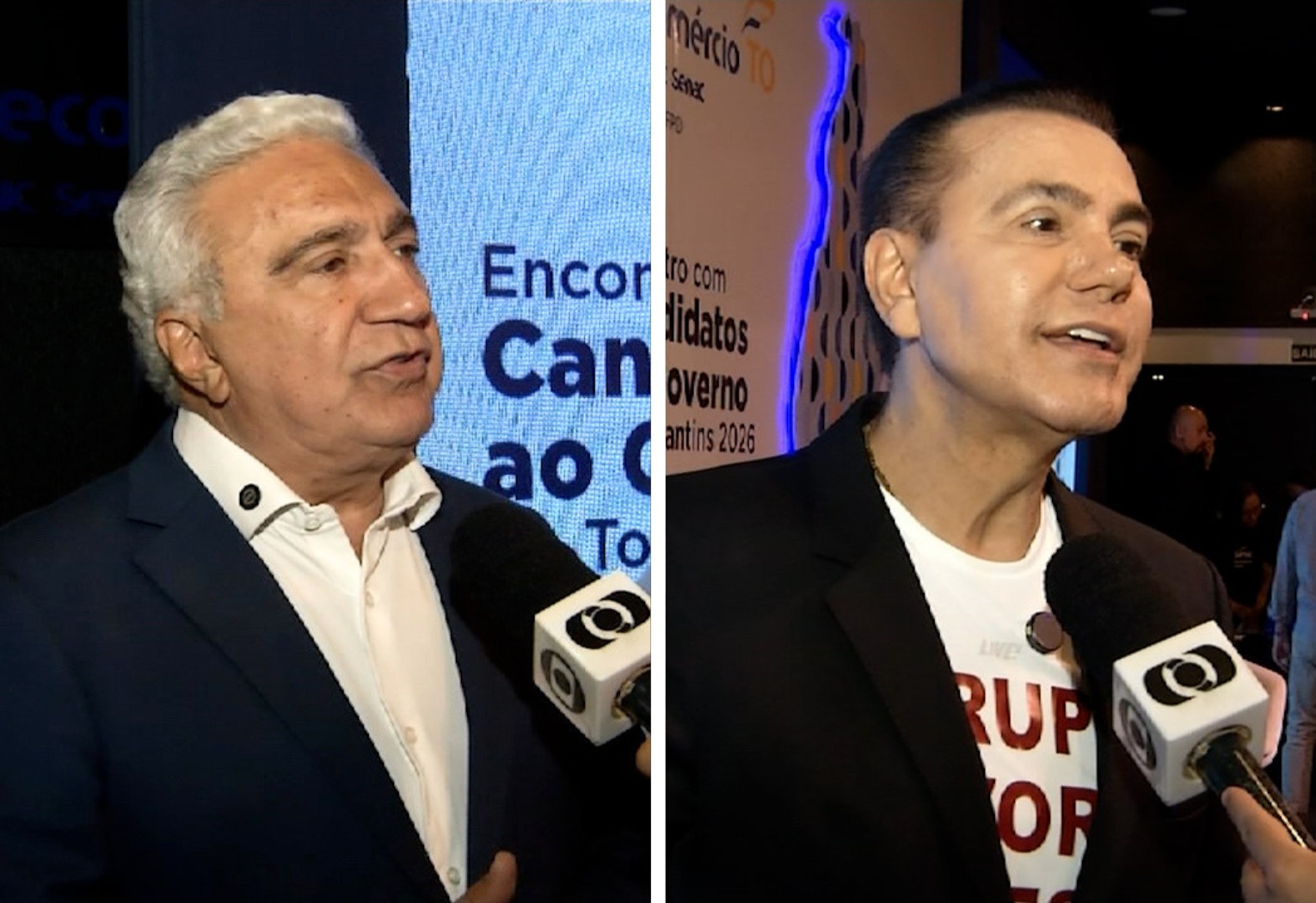 Eleições 2026: veja como foi o dia dos candidatos ao governo do Tocantins nesta terça-feira (15)