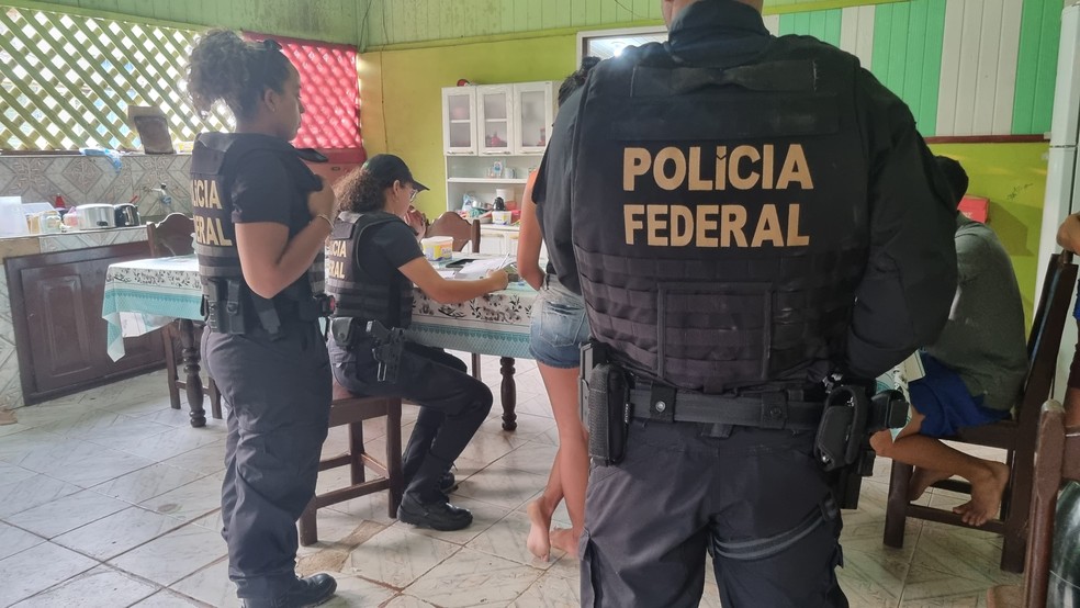 Mandados de prisão e busca e apreensão foram cumpridos na cidade acreana de Feijó e em Vila Velha (ES — Foto: Arquivo/PF